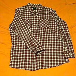 Women’s Flannel button up - size xxl